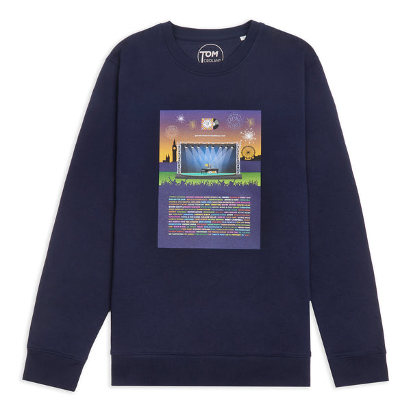 Greatest Music of All Time Poster 30 Year™ Sweatshirt